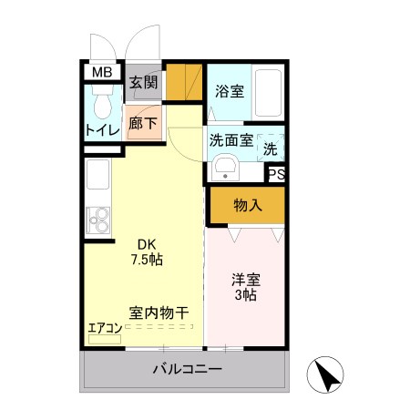 ガーデンハイツリリーフ 間取り図