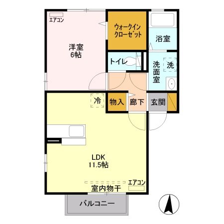 ウィッチフォード 間取り図