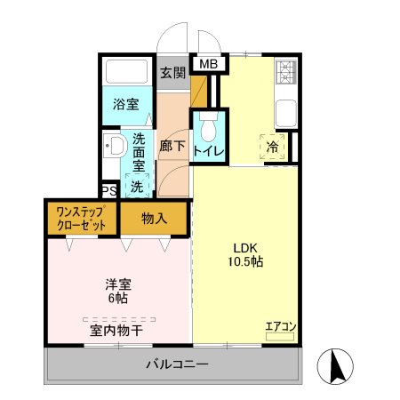 グレイスリーフ 間取り図