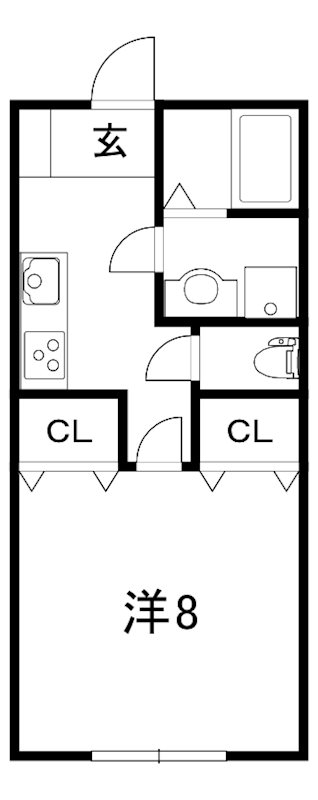 ラ・メゾンユイ 間取り図