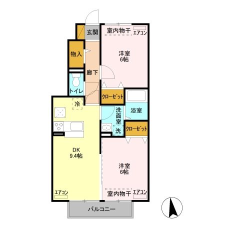 ブライトグローブN 間取り図
