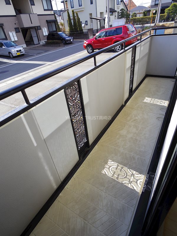 シュガーハイツD ベランダ