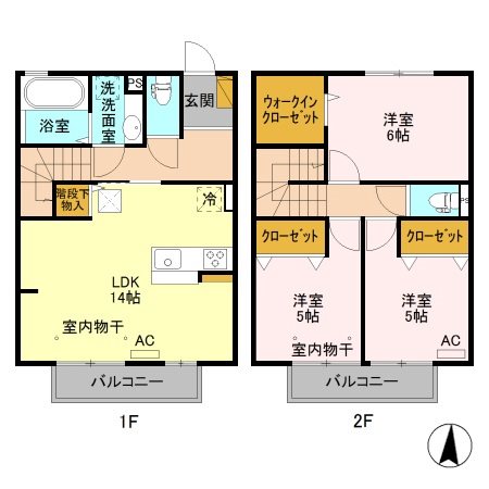 プリマヴィスタ 間取り図