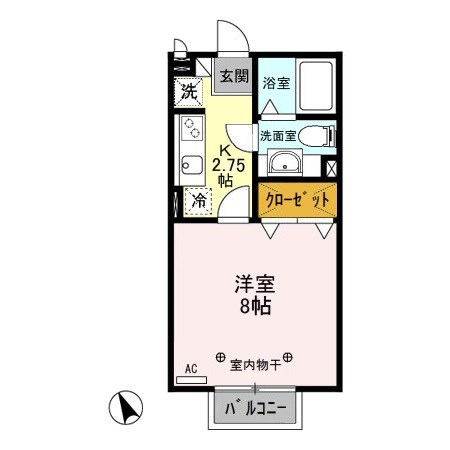 ヴィクトワール 間取り図