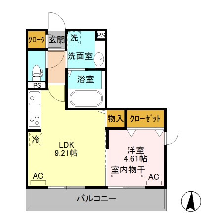 ライズグレース 間取り図