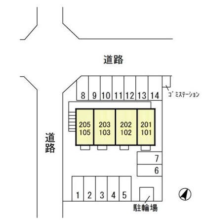 ルミエールF その他外観4