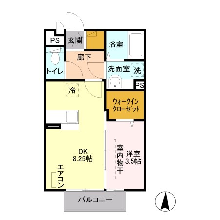 シュシュ 間取り図