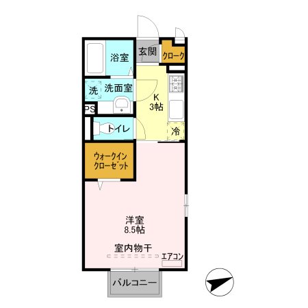 グレーシア 間取り図