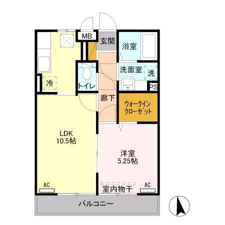 FRAU 間取り図
