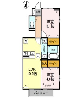 グランデュール 間取り図