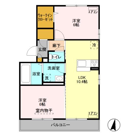 グランメールZen 間取り図