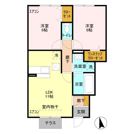 セトルガーデン 間取り図
