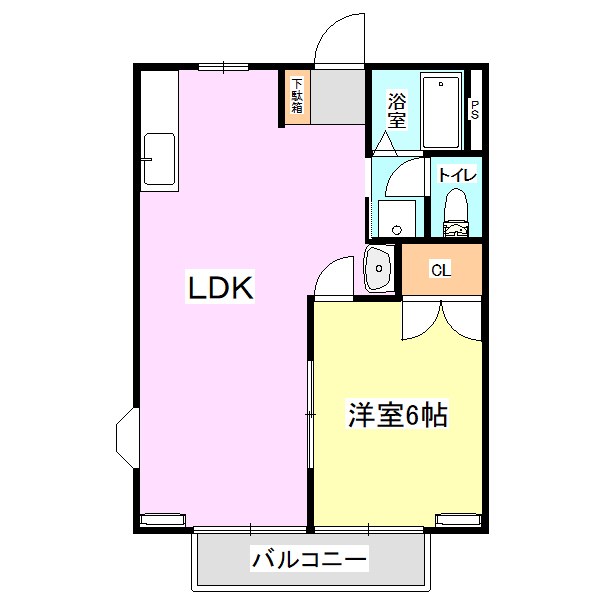 ファミールⅠ 間取り図