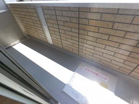 クレアシオン城北 ベランダ