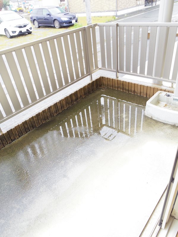 ブライトガーデンB ベランダ