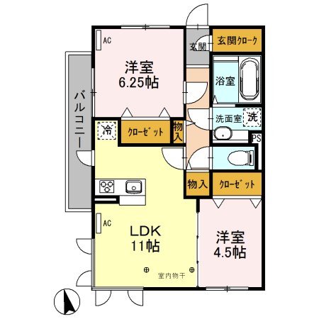Famille Maebashi 間取り図