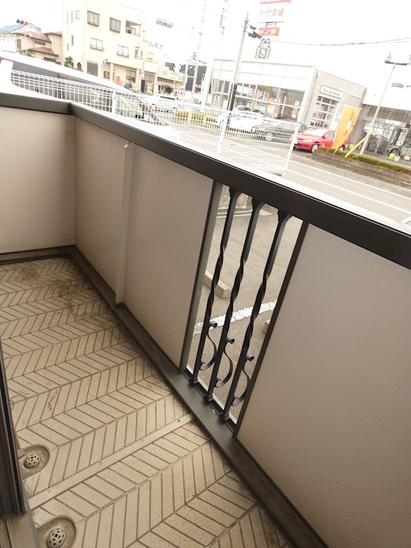 リベーラコートAB ベランダ