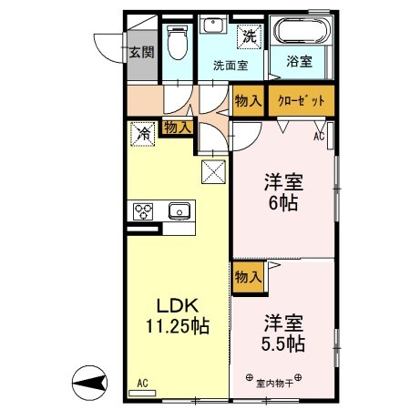 グランメゾン朝倉 間取り図