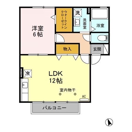 プランタン 間取り図