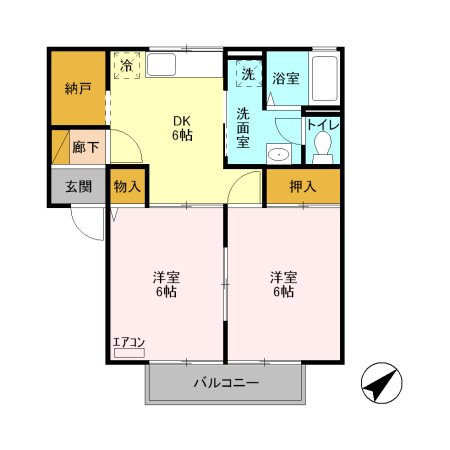 フォレストヒルズ 間取り図