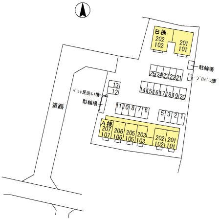 コンツェルト貝沢Ａ その他外観1