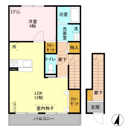 プレアデス 間取り図
