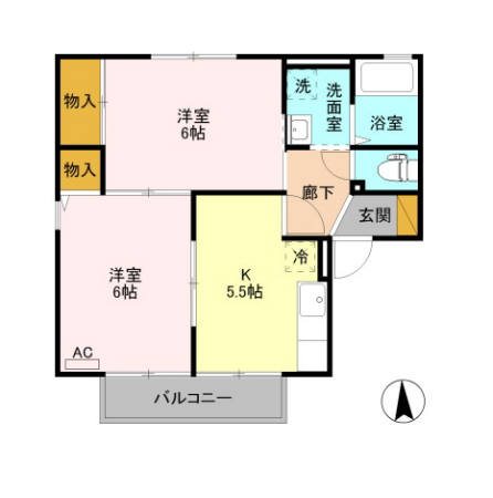 パミドール 間取り図