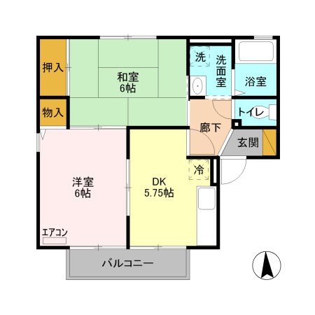 パミドール 間取り図