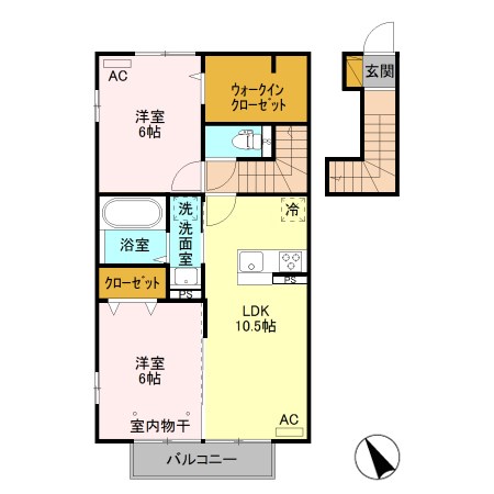 ルアナ 間取り図