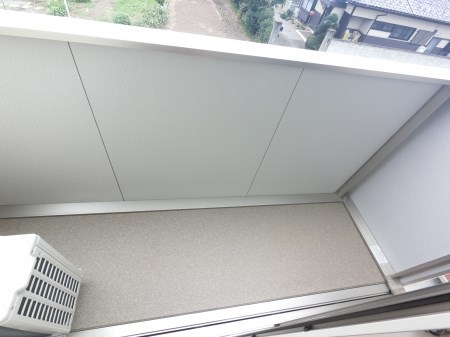 セジュール赤城C ベランダ