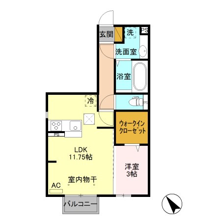ミラマール 間取り図