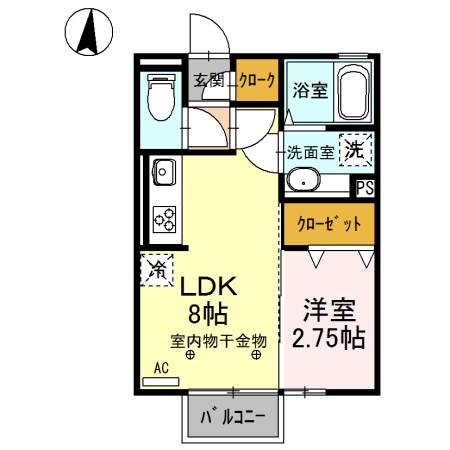 Marigold 間取り図