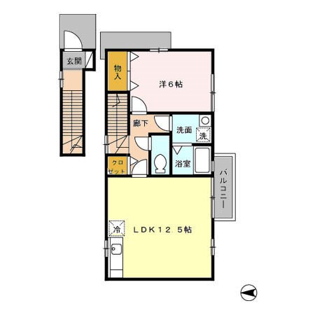 ドルチェ 間取り図