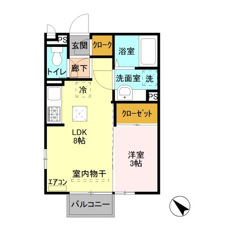 サンモール 間取り図