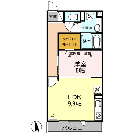 リビオンＨ＆ＭⅡ 間取り図