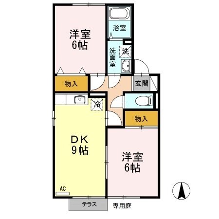 メゾン・アルピーヌ 間取り図