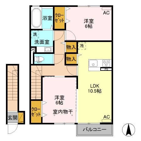 カリーノ 間取り図