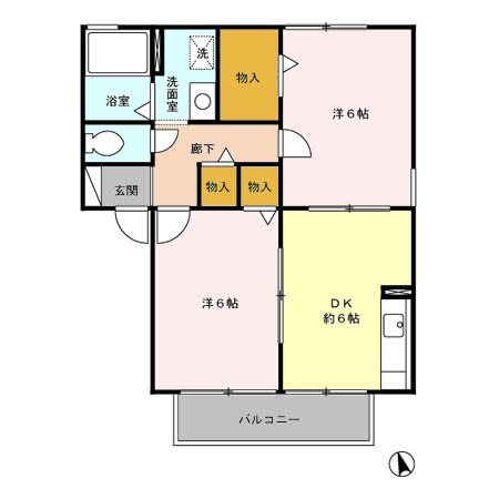 プリマヴェーラ 間取り図