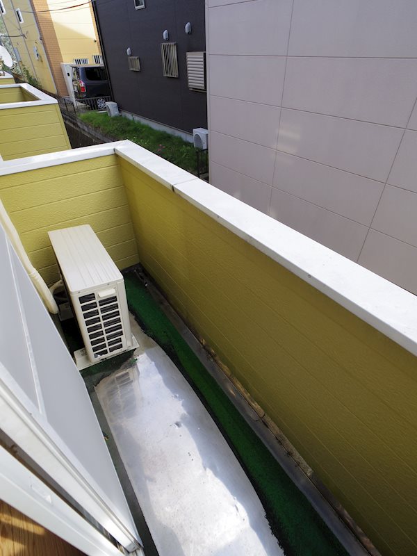 鼻高テラスハウスA・B・C・D ベランダ