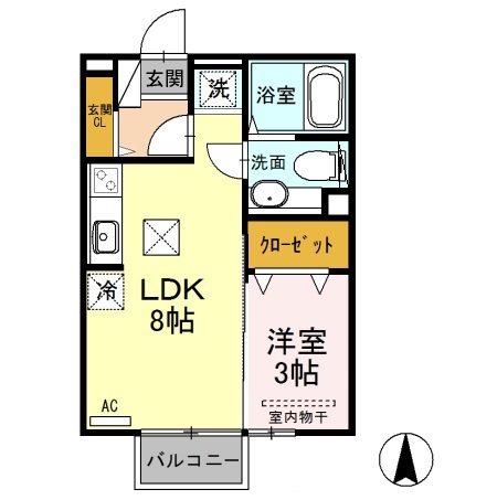 メゾン　ソニア 間取り図