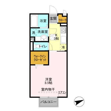 グレーシア 間取り図