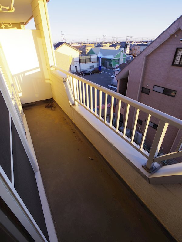 ハイツくろさき ベランダ