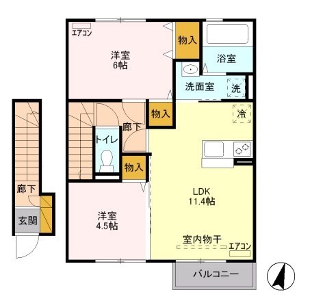 ＭＩＹＡＢＩ　Ｃ 間取り図