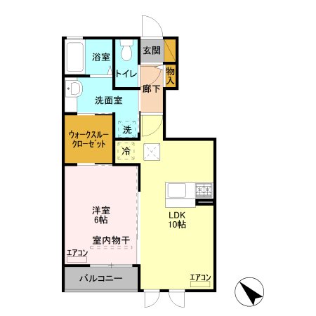 ガーデンハイツリリーフⅡ 間取り図