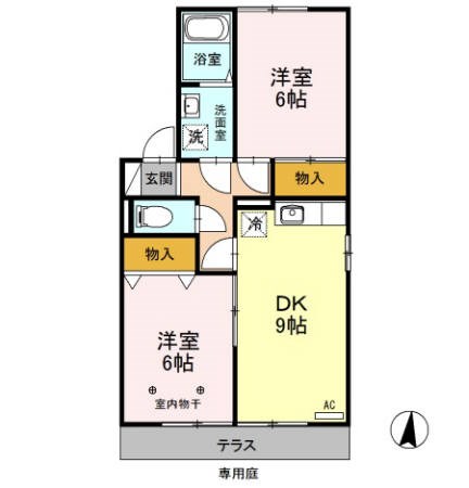 グレースコート 間取り図