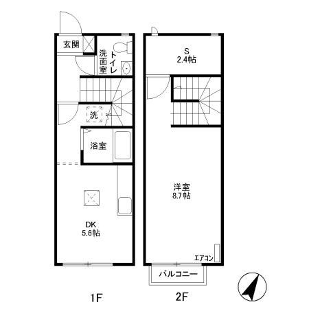 シャテロ 間取り図