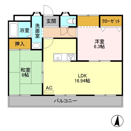 スペランザ 間取り図