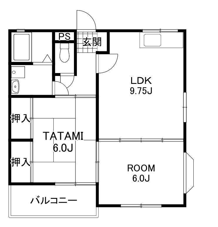 ヴィレッジ関根 間取り図