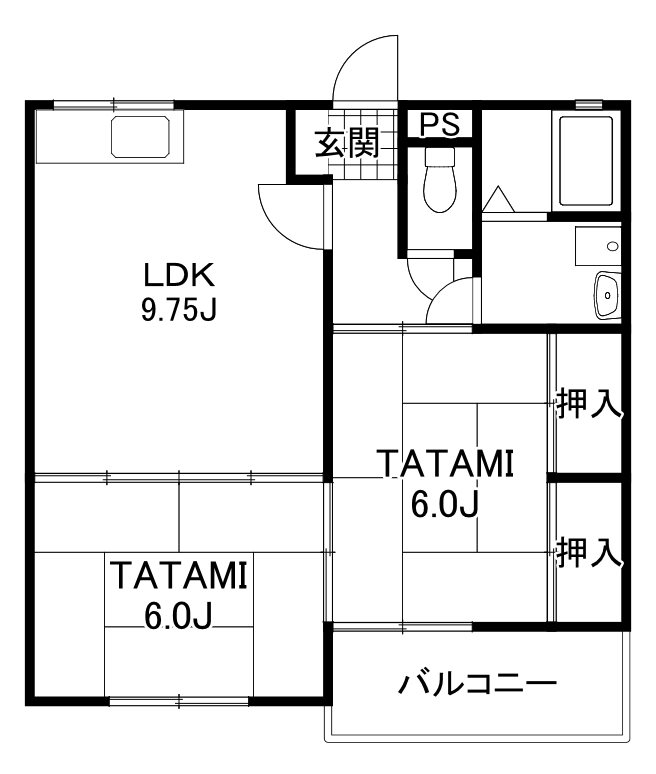 ヴィレッジ関根 間取り図