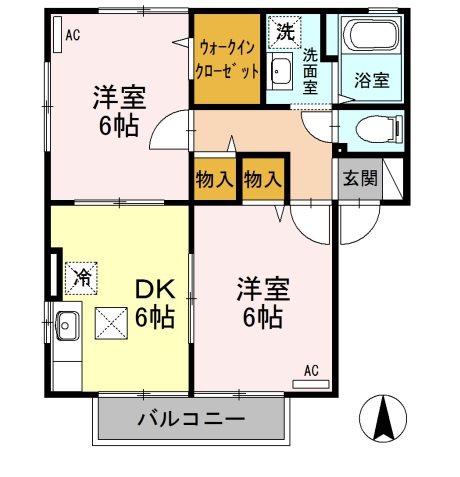 グランドゥール 間取り図
